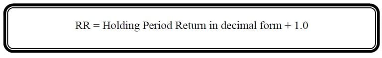 return relative formula