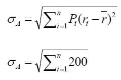 how to calculate standard deviation